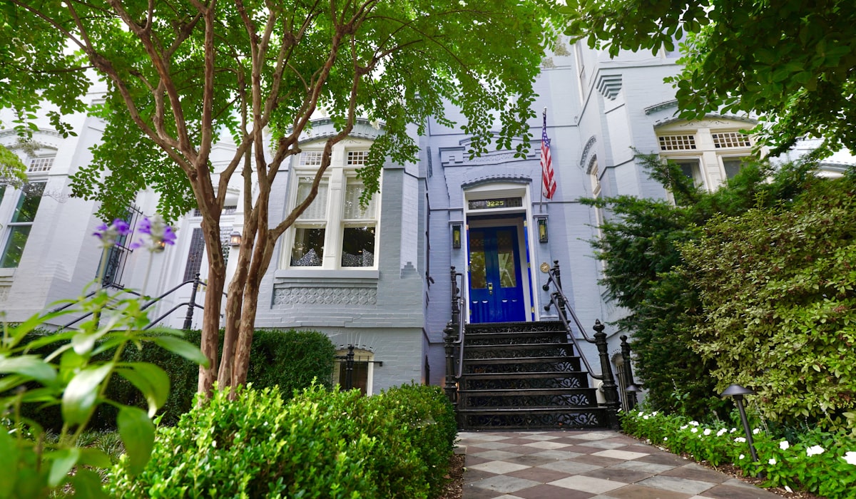 Beautiful residential home exterior with attractive siding and curb appeal